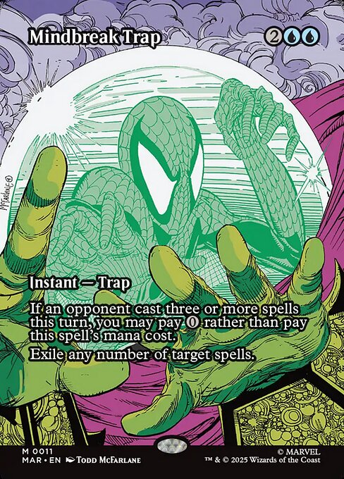 Mindbreak Trap (Borderless · Full Art) (MAR 11) [Marvel Universe]