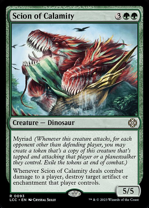 Scion of Calamity (LCC 93) [The Lost Caverns of Ixalan Commander]