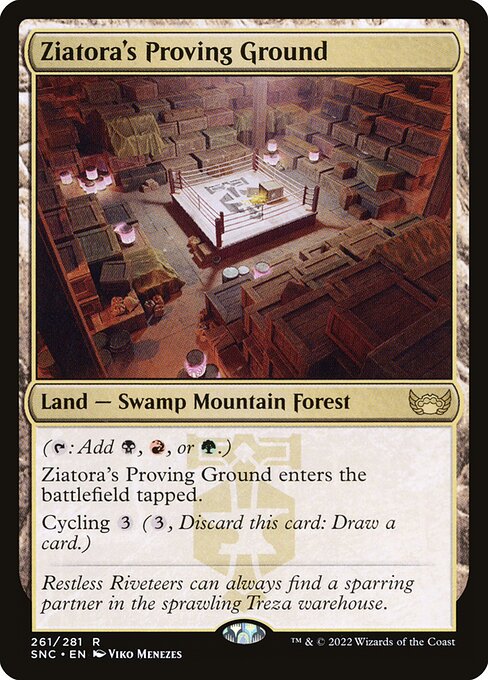 Ziatora's Proving Ground (SNC 261) [Streets of New Capenna]