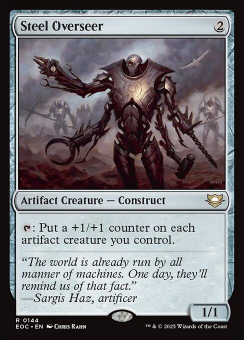Steel Overseer (EOC 144) [Edge of Eternities Commander]