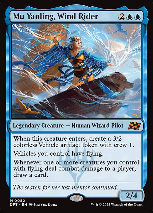 Mu Yanling, Wind Rider (DFT 52) [Aetherdrift]