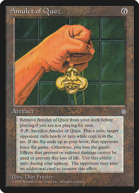 Amulet of Quoz (ICE 308) [Ice Age]