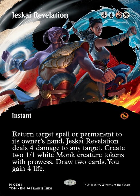 Jeskai Revelation (TDM 361) [Tarkir: Dragonstorm]