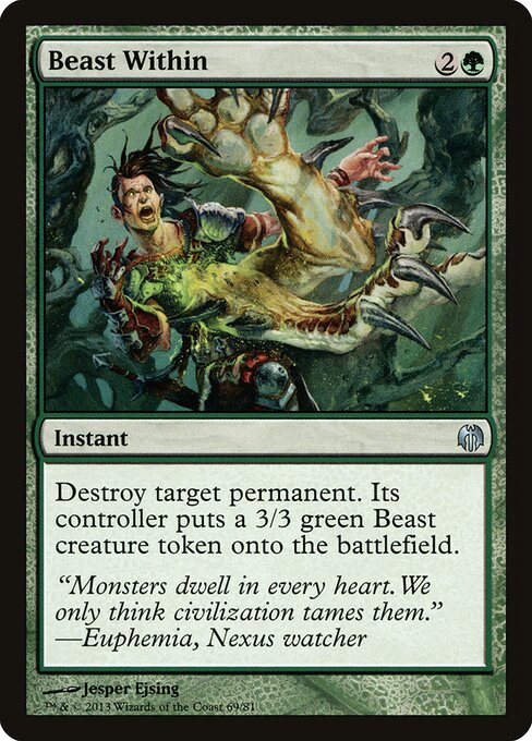 Beast Within (DDL 69) [Duel Decks: Heroes vs. Monsters]