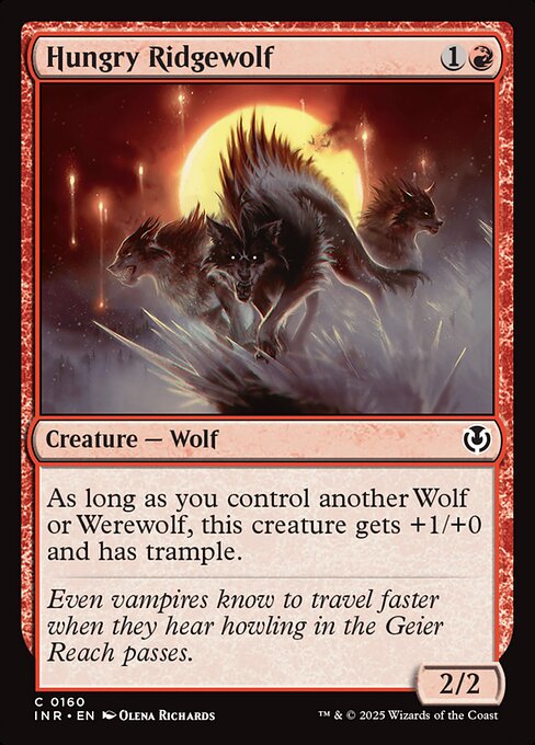 Hungry Ridgewolf (INR 160) [Innistrad Remastered]