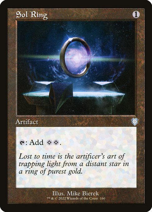 Sol Ring (Retro Frame) (BRC 160) [The Brothers' War Commander]