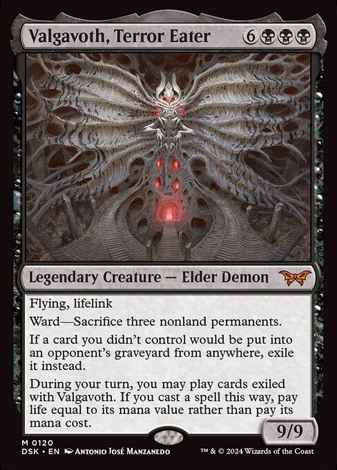 Valgavoth, Terror Eater (DSK 120) [Duskmourn: House of Horror]