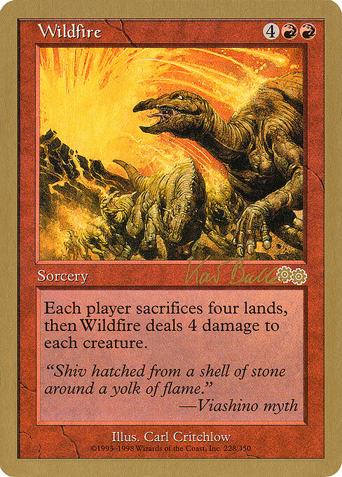 Wildfire (WC99 kb228) [World Championship Decks 1999]