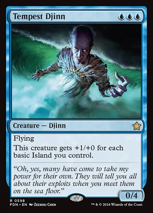 Tempest Djinn (FDN 598) [Foundations]