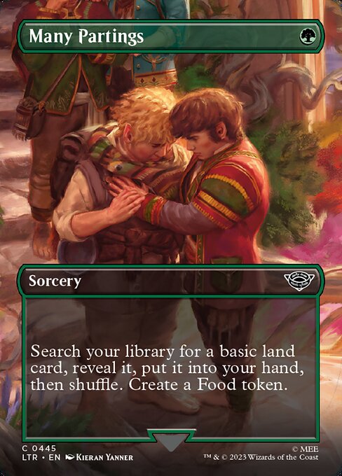 Many Partings (LTR 445) [The Lord of the Rings: Tales of Middle-earth]