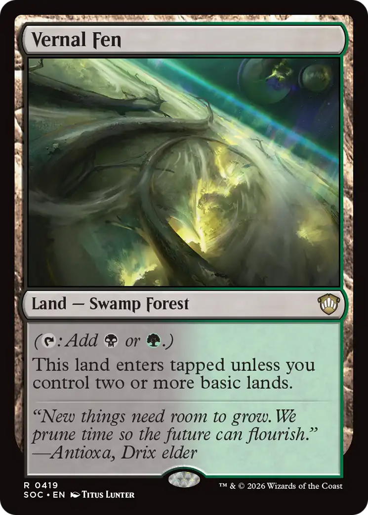 Vernal Fen [Secrets of Strixhaven Commander]