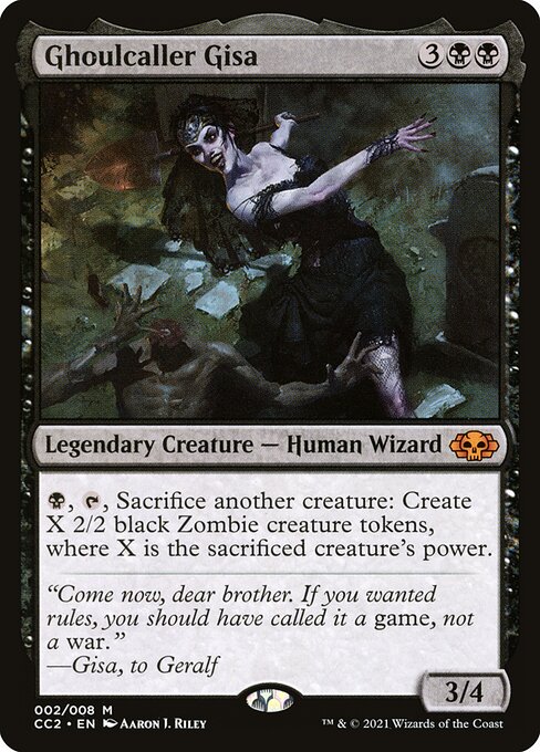 Ghoulcaller Gisa (CC2 2) [Commander Collection: Black]