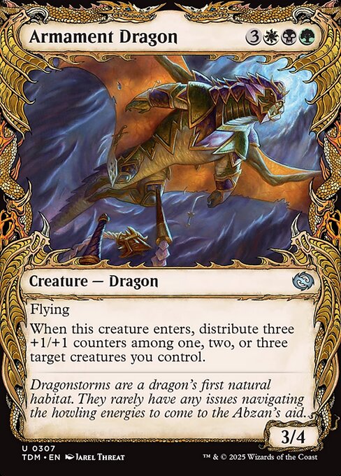 Armament Dragon (TDM 307) [Tarkir: Dragonstorm]