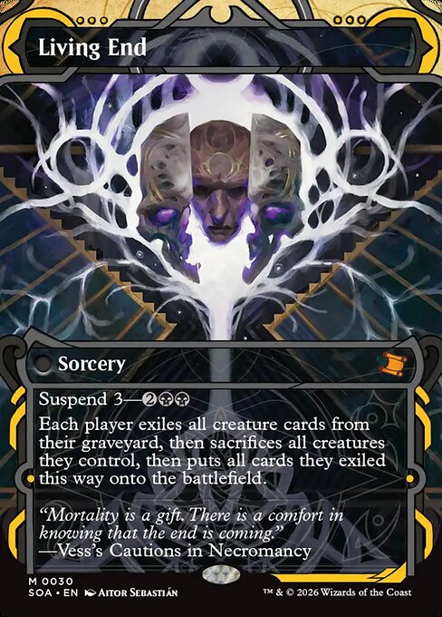 Living End (SOA 30) [Secrets of Strixhaven Mystical Archive]