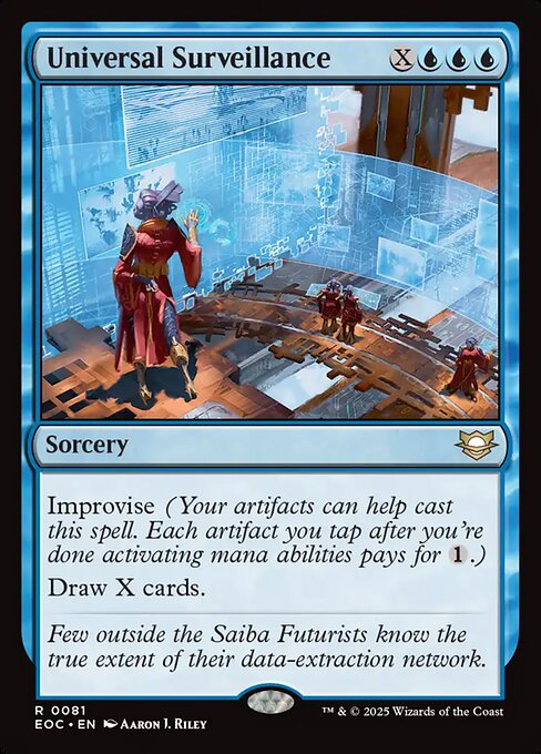 Universal Surveillance (EOC 81) [Edge of Eternities Commander]