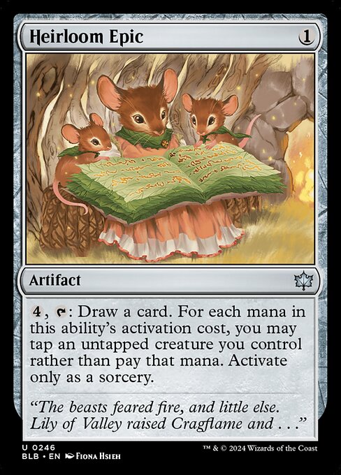 Heirloom Epic (BLB 246) [Bloomburrow]