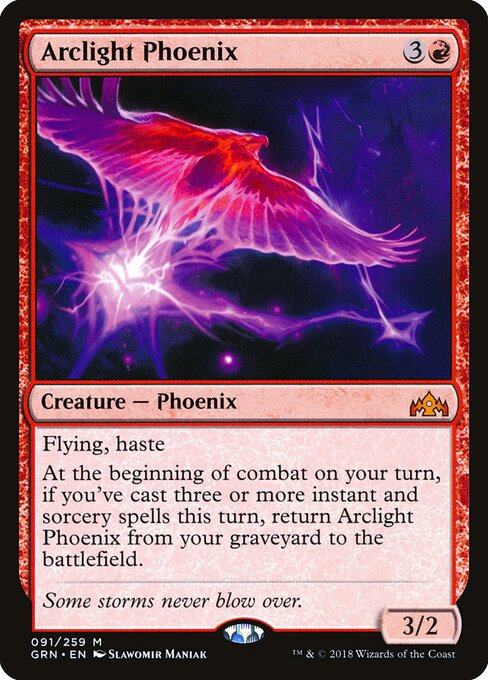 Arclight Phoenix (GRN 91) [Guilds of Ravnica]