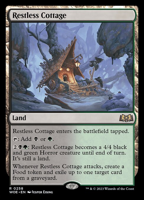 Restless Cottage (WOE 258) [Wilds of Eldraine]