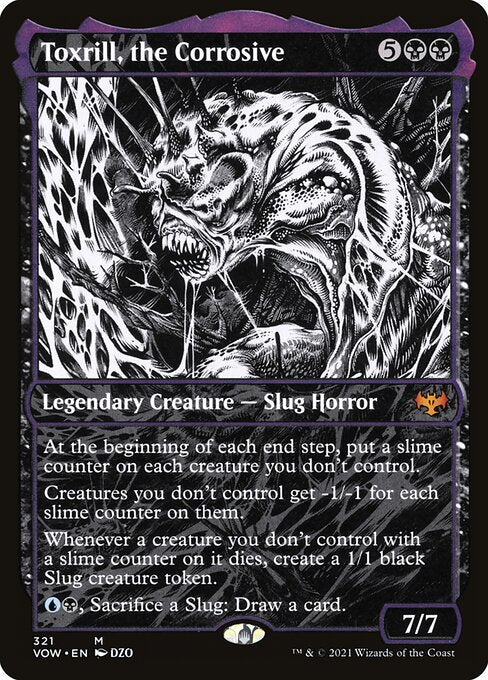 Toxrill, the Corrosive (Showcase) (VOW 321) [Innistrad: Crimson Vow]