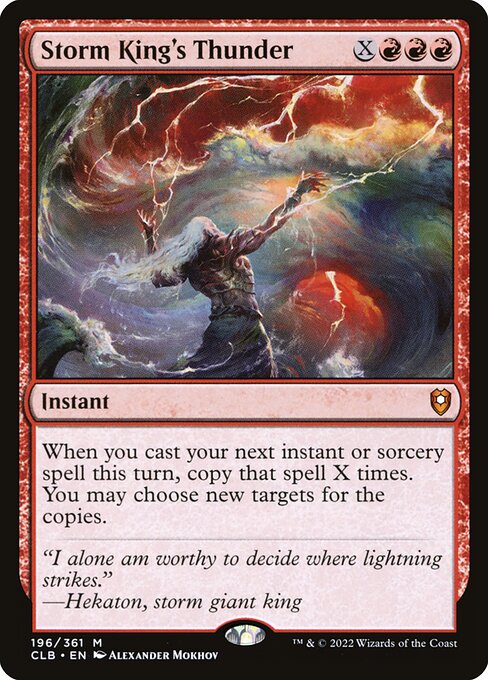 Storm King's Thunder (CLB 196) [Commander Legends: Battle for Baldur's Gate]