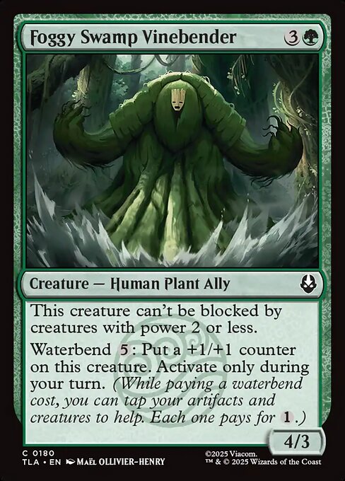 Foggy Swamp Vinebender (TLA 180) [Avatar: The Last Airbender]