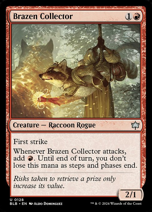 Brazen Collector (BLB 128) [Bloomburrow]