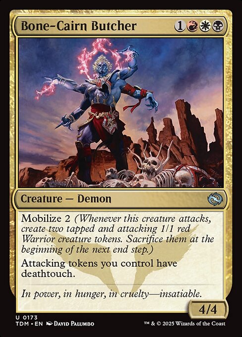 Bone-Cairn Butcher (TDM 173) [Tarkir: Dragonstorm]