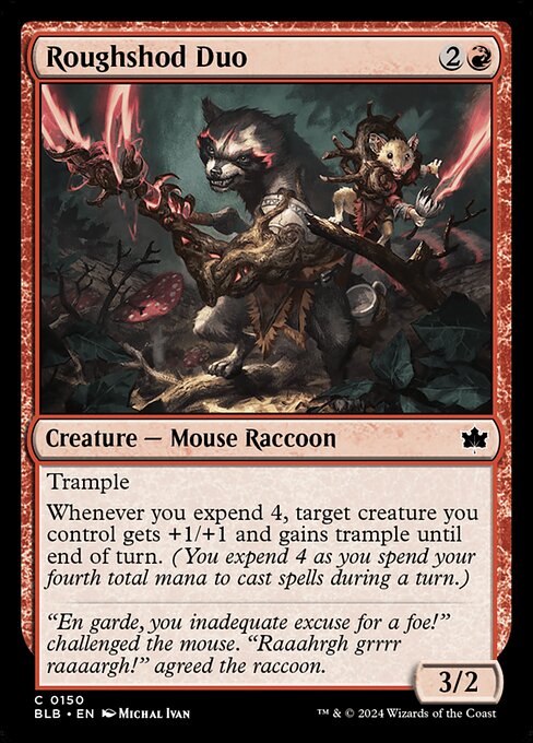 Roughshod Duo (BLB 150) [Bloomburrow]