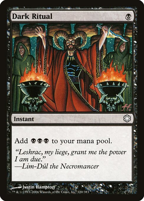 Dark Ritual (CST 120) [Coldsnap Theme Decks]
