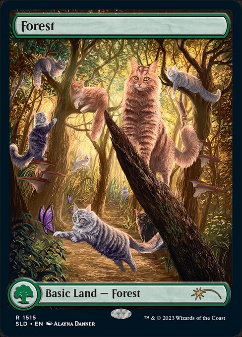 Forest (Full Art) (SLD 1515) [Secret Lair Drop]