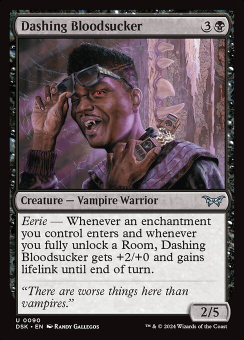 Dashing Bloodsucker (DSK 90) [Duskmourn: House of Horror]