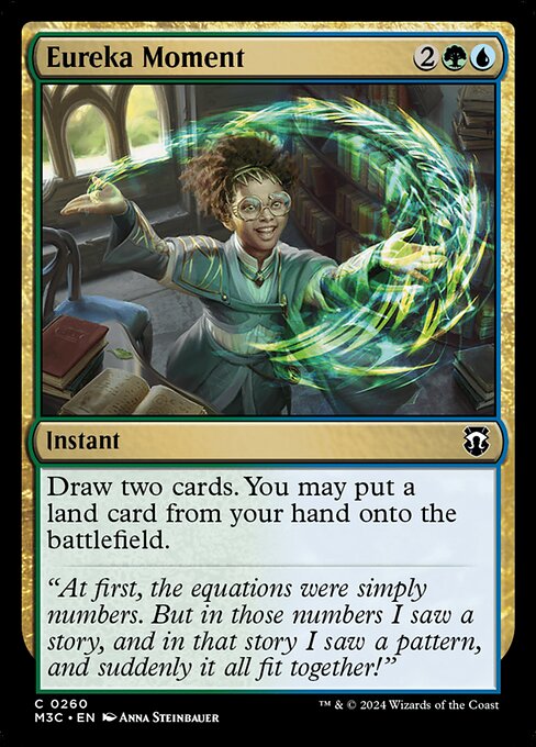 Eureka Moment (M3C 260) [Modern Horizons 3 Commander]