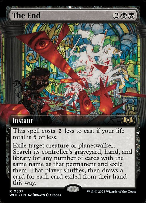 The End (WOE 337) [Wilds of Eldraine]