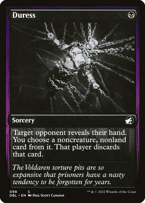 Duress (DBL 98) [Innistrad: Double Feature]