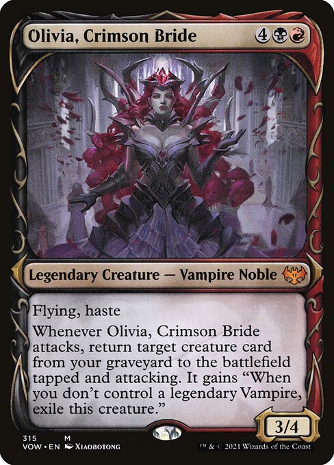 Olivia, Crimson Bride (VOW 315) [Innistrad: Crimson Vow]