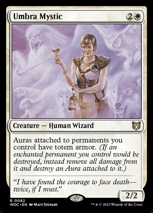Umbra Mystic (WOC 82) [Wilds of Eldraine Commander]