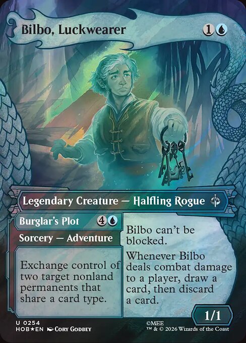 Bilbo, Luckwearer // Burglar's Plot (HOB 254) [The Hobbit]