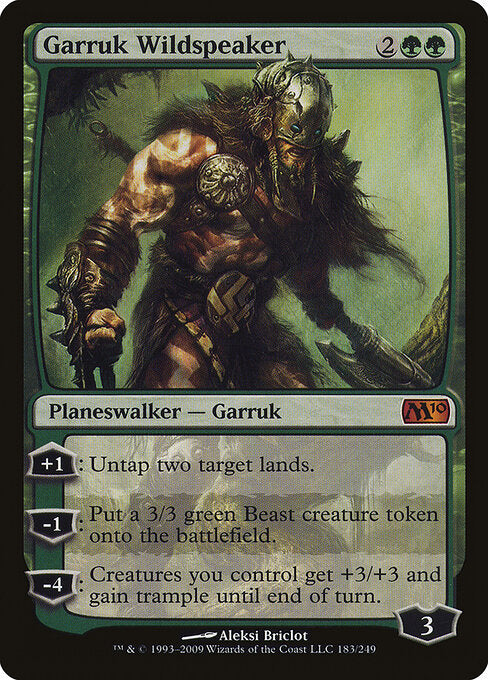 Garruk Wildspeaker (M10 183) [Magic 2010]