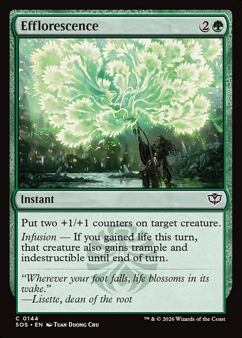 Efflorescence (SOS 144) [Secrets of Strixhaven]