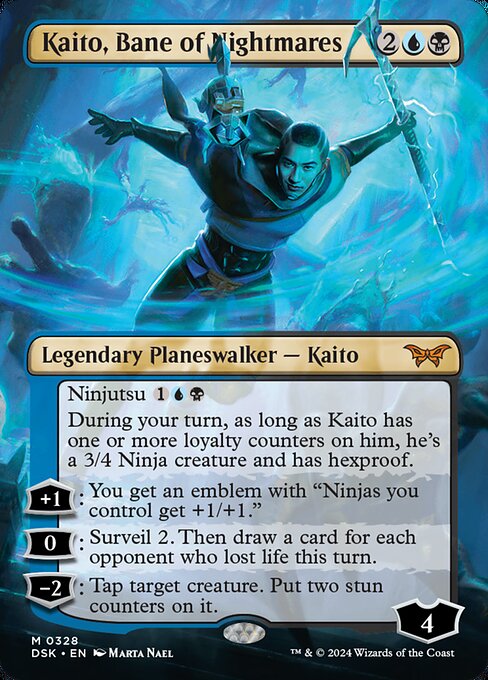 Kaito, Bane of Nightmares (DSK 328) [Duskmourn: House of Horror]