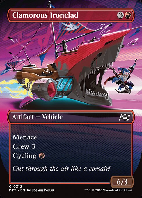 Clamorous Ironclad (DFT 312) [Aetherdrift]
