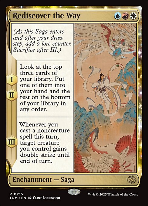 Rediscover the Way (TDM 215) [Tarkir: Dragonstorm]