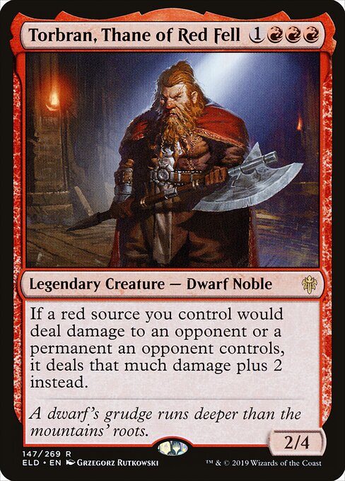 Torbran, Thane of Red Fell (ELD 147) [Throne of Eldraine]