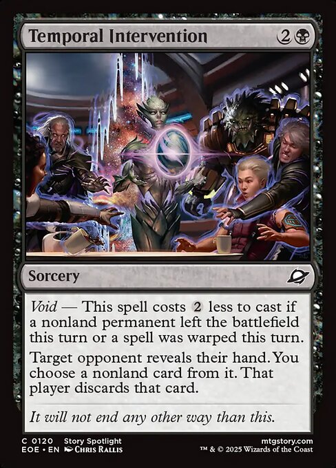 Temporal Intervention (EOE 120) [Edge of Eternities]