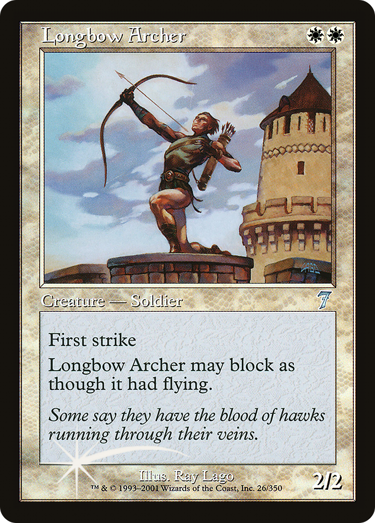 Longbow Archer [Seventh Edition]
