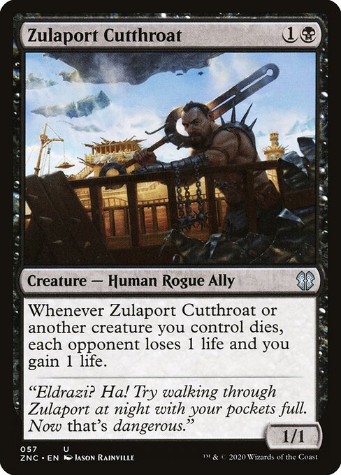 Zulaport Cutthroat (ZNC 57) [Zendikar Rising Commander]