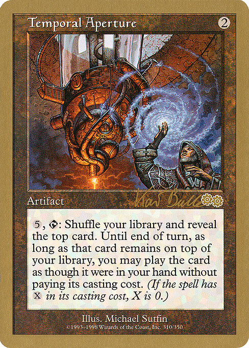 Temporal Aperture (WC99 kb310) [World Championship Decks 1999]