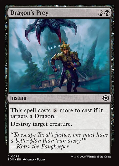Dragon's Prey (TDM 79) [Tarkir: Dragonstorm]