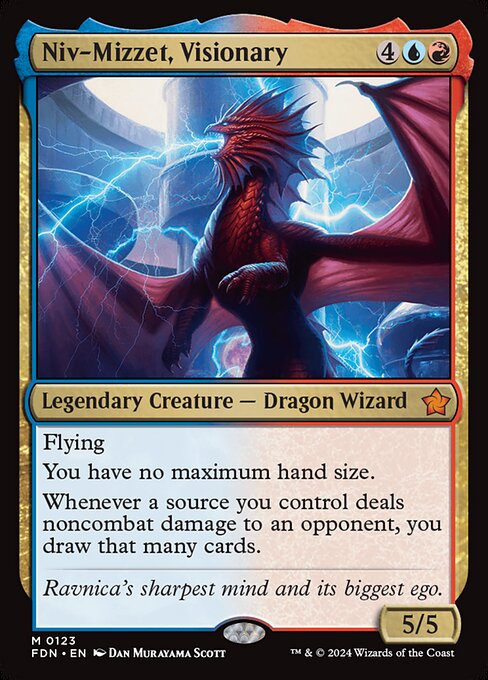 Niv-Mizzet, Visionary (FDN 123) [Foundations]