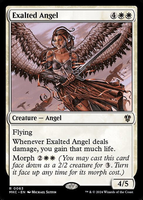 Exalted Angel (MKC 63) [Murders at Karlov Manor Commander]